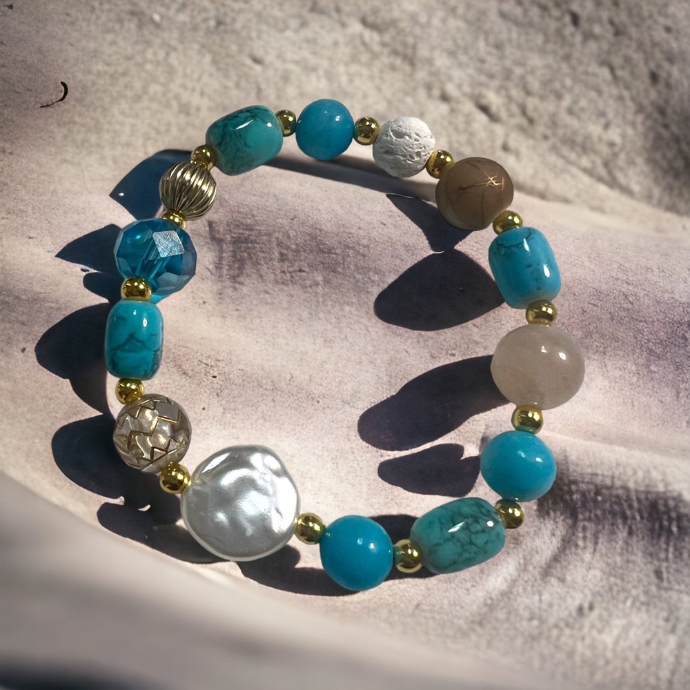 Turquoise Bracelet Set - Picture 4 of 4